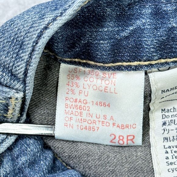 AG Adriano Goldschmied Jeans Womens Sz 28R (Fits28.5x34) - Picture 8 of 15